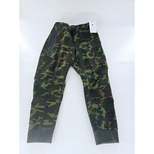 Nike Tech Fleece Joggers Boys Youth XS Black Camo Sweatpants FN9120-010 New